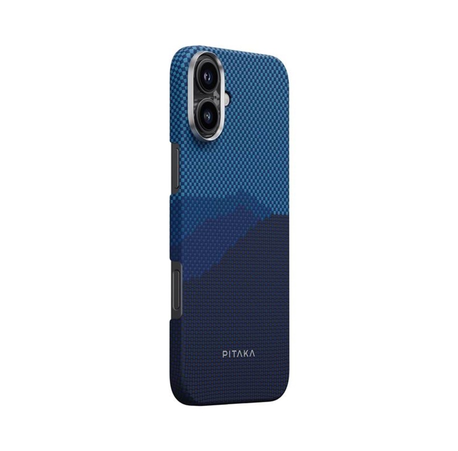 Mobil - Deksel og etui - PITAKA Tactile Woven Case StarPeak Milky Way Galaxy -  iPhone 16 - KI1601MYG