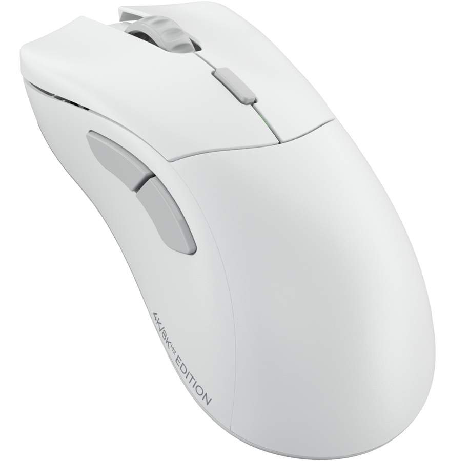Mus - Glorious Model D 2 PRO Wireless - 4K/8K Polling - Gaming mus - Optisk - 6 - Hvit - GLO-MS-PDWV2-4K8K-W