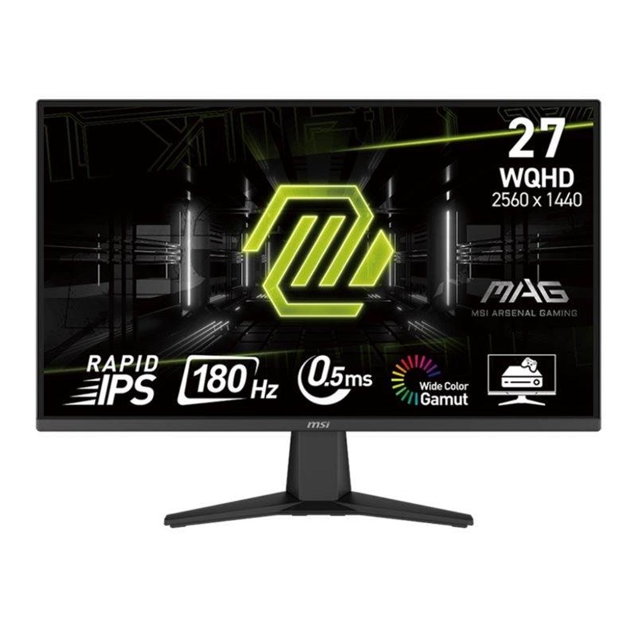 Skjerm - 27" MSI MAG 275QF - 2560x1440 (QHD) - 180Hz - IPS - MAG 275QF