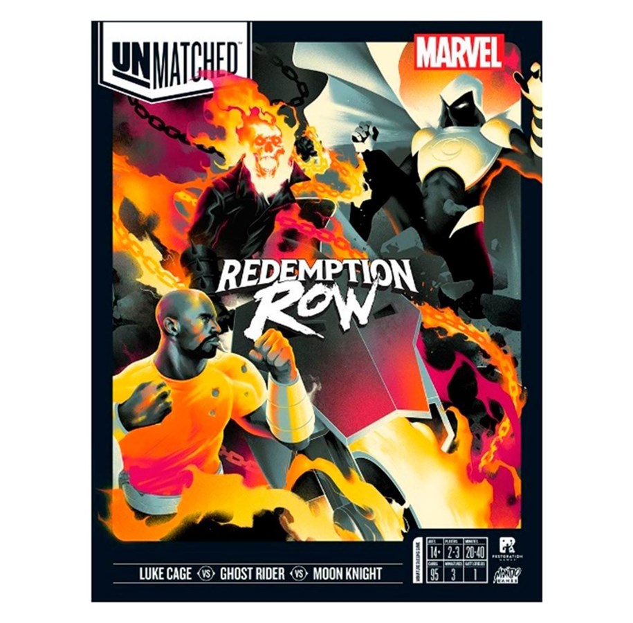 Brettspill & Puslespill - Iello Unmatched Marvel: Redemption Row (EN) - IEL_UM01