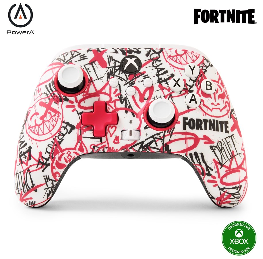 Spill - Tilbehør - PowerA trådløs kontroller for Xbox Series X|S – Fortnite SE - XBGP0400-01