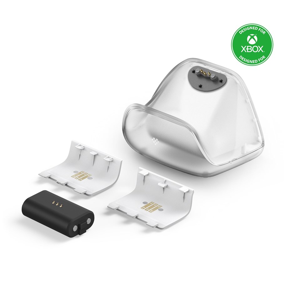 Spill - Tilbehør - 8BitDo Official Xbox Solo Charging Dock - White - Wired - Microsoft Xbox One - RET00477