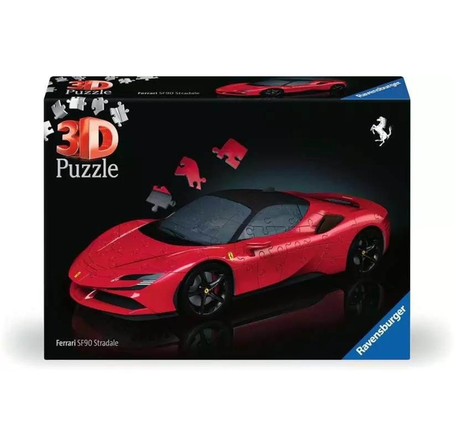 Puslespill - Ravensburger Ferrari SF90 Stradale 3D Puslespill - 10311576
