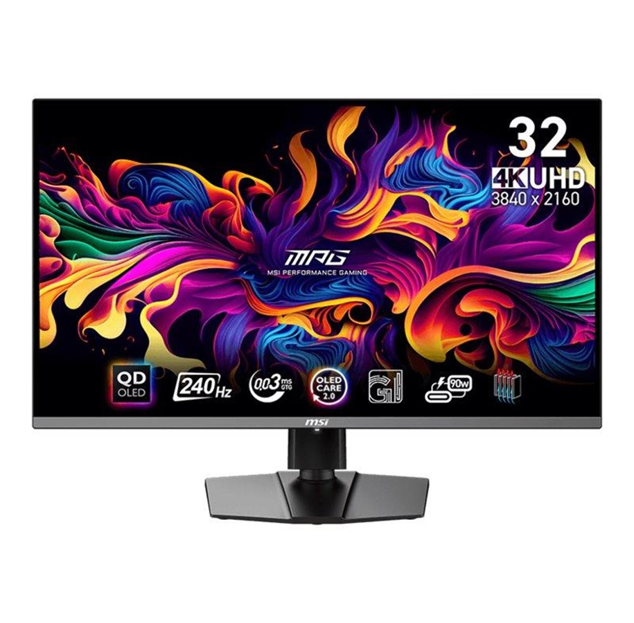 Skjerm - 31.5" MSI MPG 321URX QD-OLED - 3840x2160 (4K) - 240Hz - QD-OLED - MPG 321URX QD-OLED