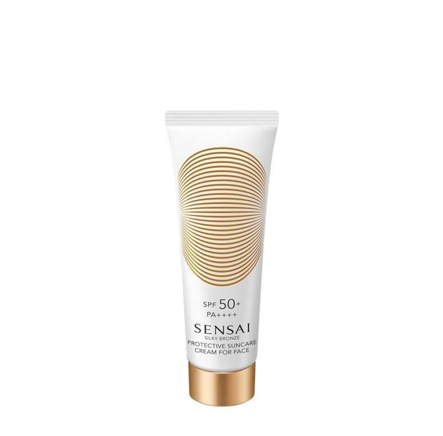 Ansiktspleie - Sensai Silky Bronze Protective Suncare Cream For Face after sun care - 4973167525470