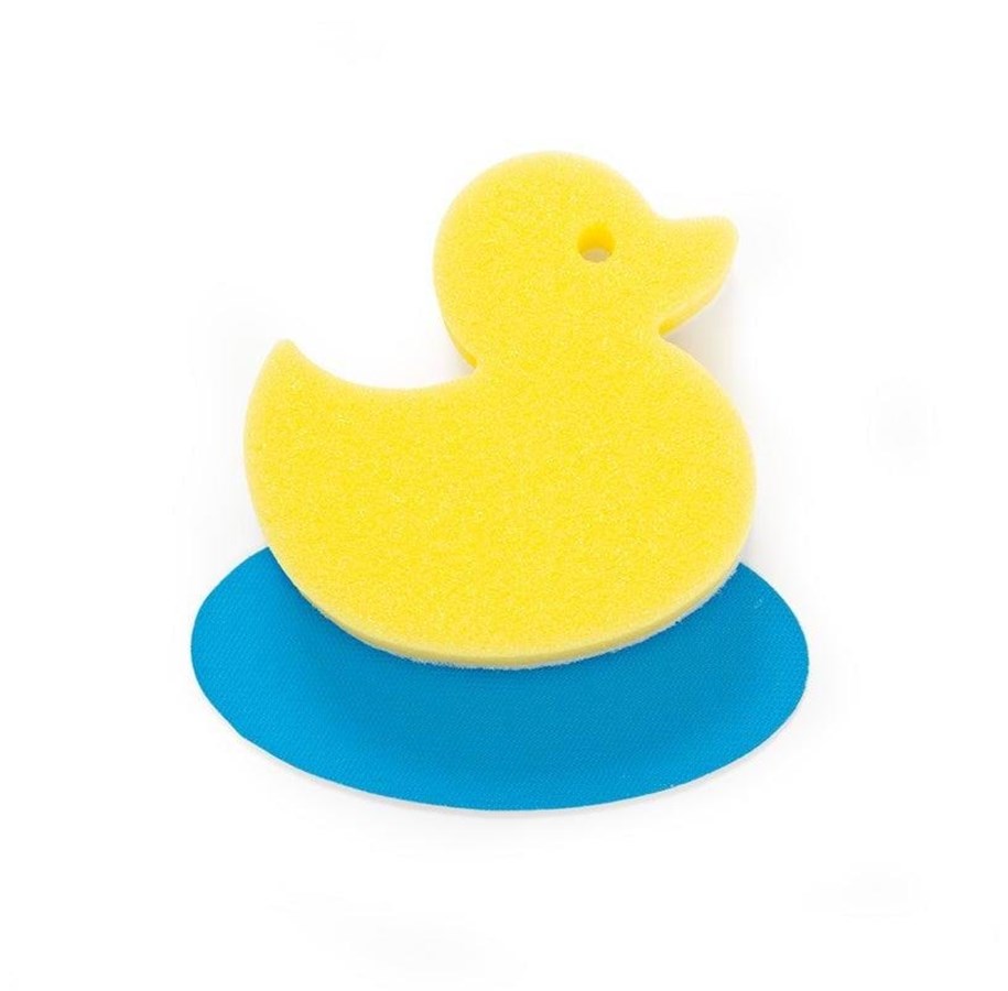 Rengjøring - Kikkerland - Sink Sponge And Holder Duck - CU365