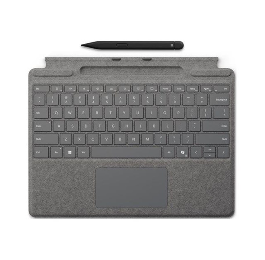 Tastatur - Microsoft Surface Pro Keyboard - Tastatur - Portugisisk - Grå - 8X8-00174