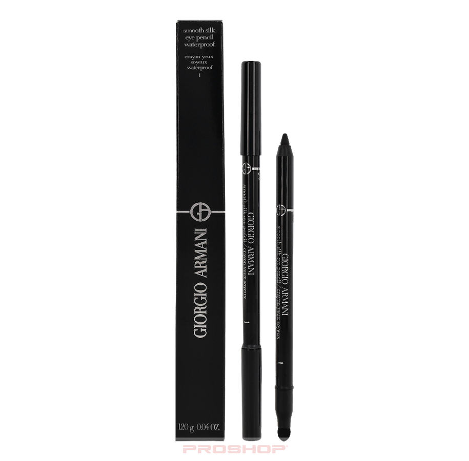 Sminke - Giorgio Armani Waterproof Smooth Silk Eye Pencil - No. 01 Black - 3605521590060
