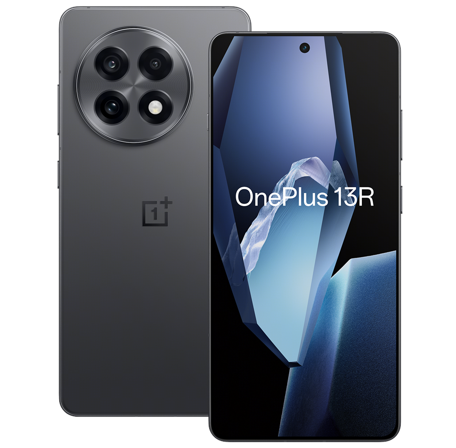 Mobiltelefoner - OnePlus 13R 256GB/12GB - Nebula Noir - 5011111049