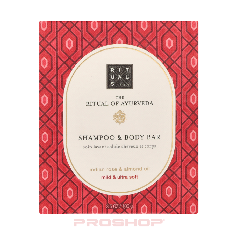 Kroppspleie - Rituals Ayurveda Shampoo And Body Bar 100 g - 8719134155075