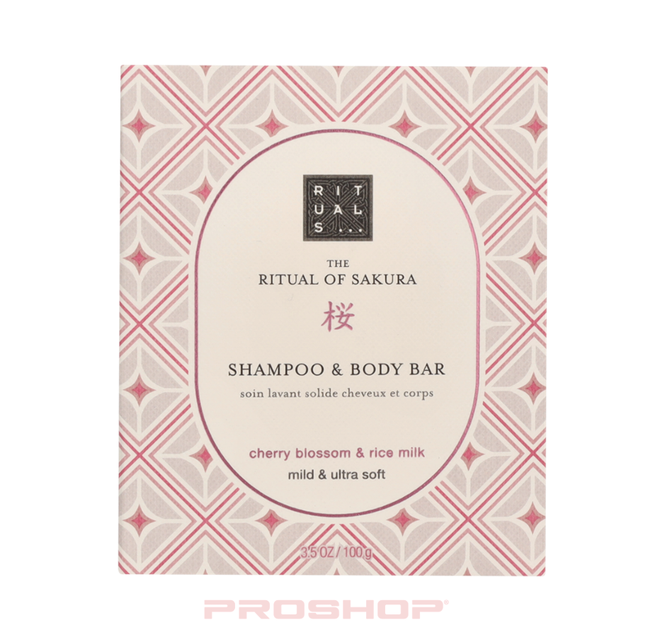 Kroppspleie - Rituals The Ritual of Sakura Shampoo & Body Bar 100 g - 8719134155068