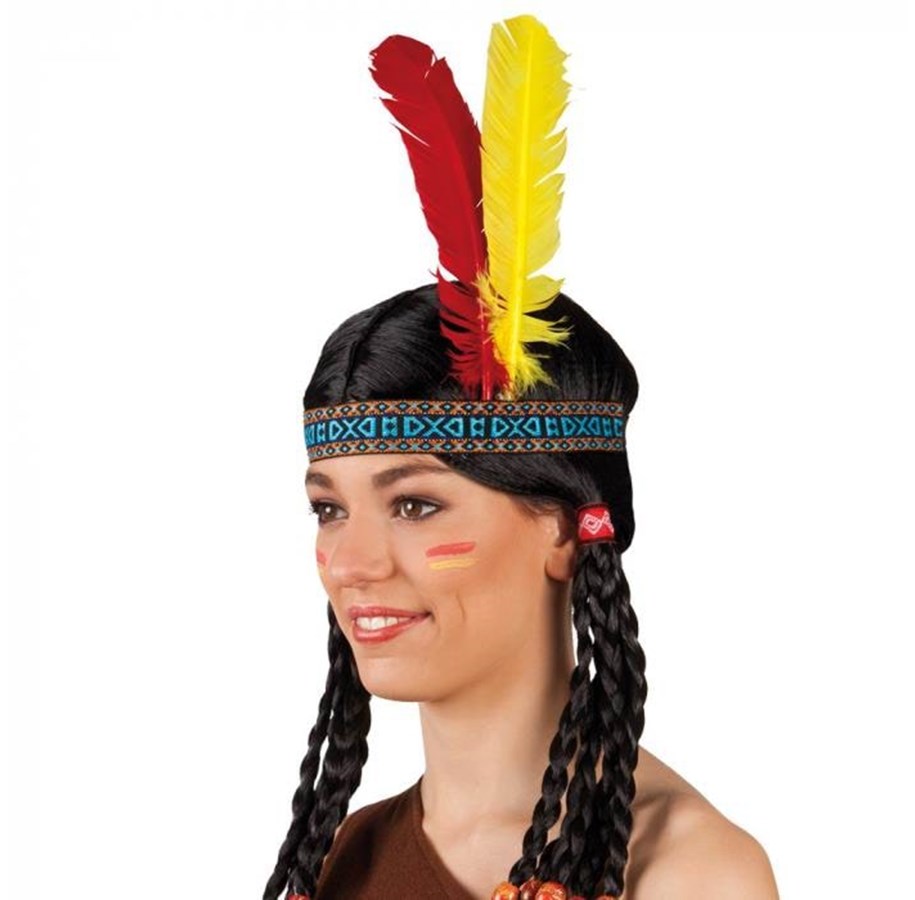 Kostymer - Boland Headband Indian - 44136