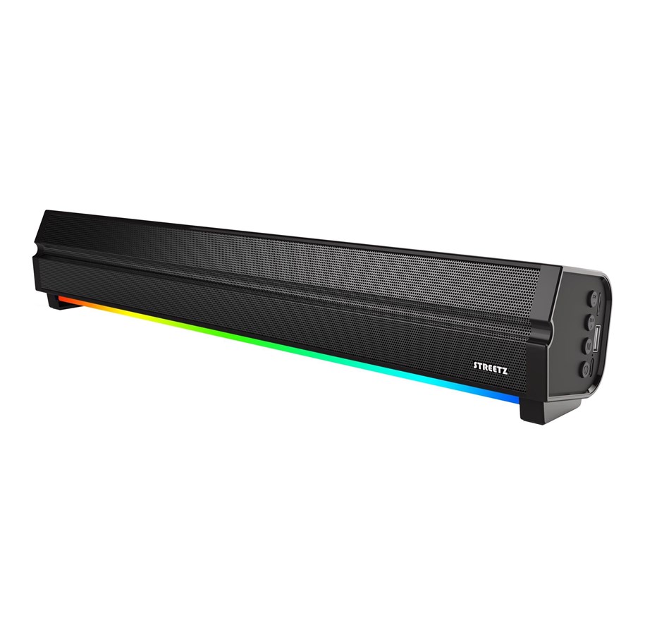 Hjemmekino & Surround - STREETZ SB100 - sound bar - for TV / monitor - wireless - SB100-BLK