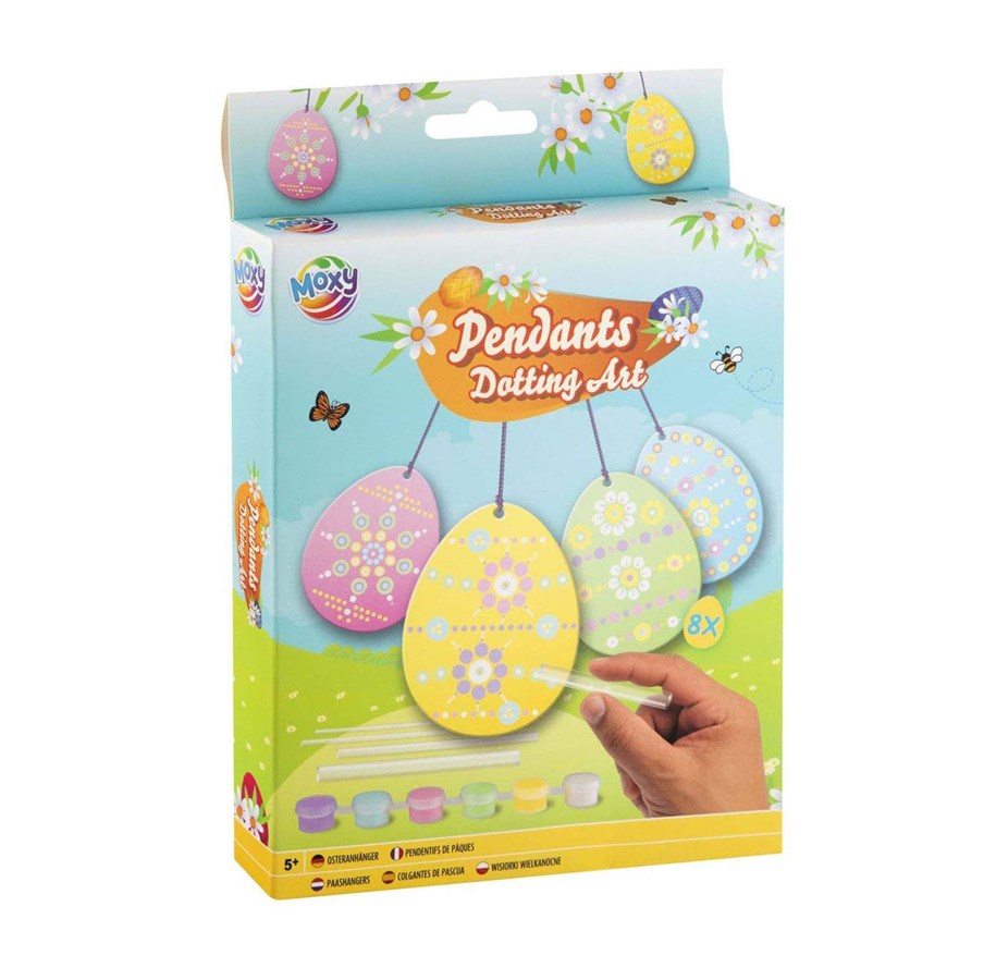 Arts & Crafts - Tilbehør - Creative Craft Group - Easter Eggs Dots Art - 810046