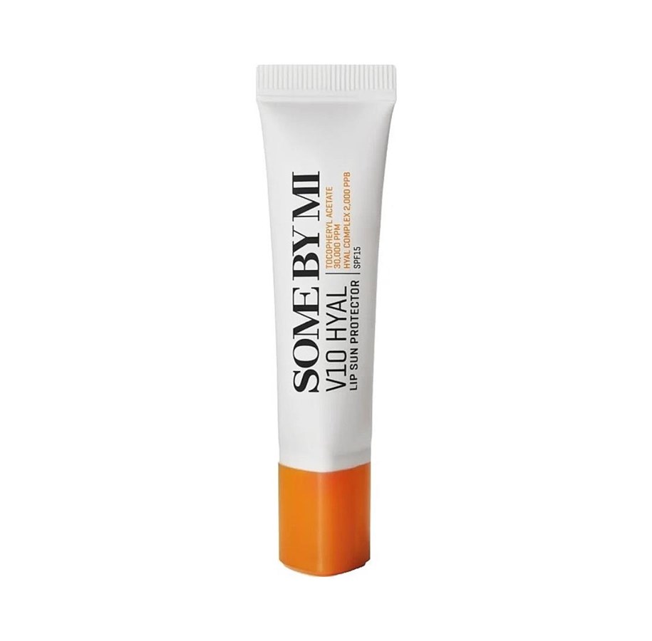 Ansiktspleie - SOME BY MI - V10 Hyal Lip Sun Protector SPF15 7 ml - Rosy - 8809647392873