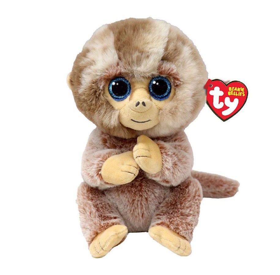 Plush - Ty Beanie Babies Bellies Stubby Monkey Medium - 2012887