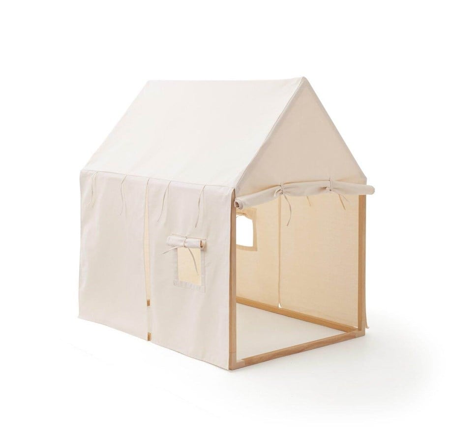 Utendørsleker - Kids Concept Play House Tent -  White - 1000473