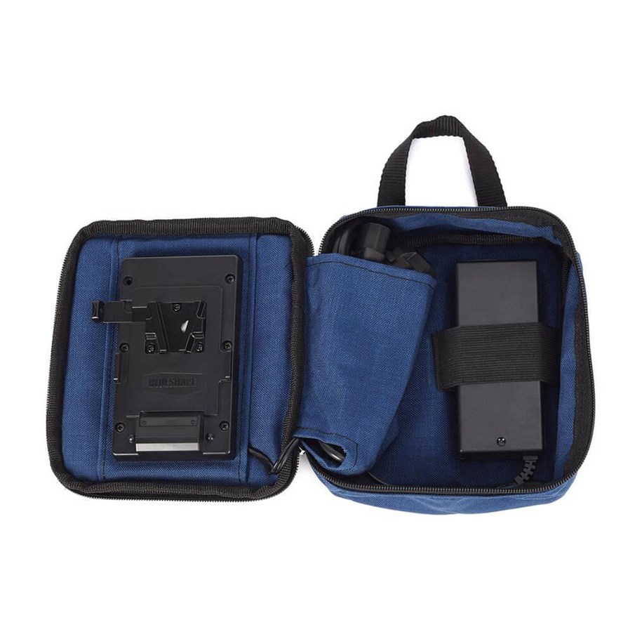 Kamerabatteri & Batterigrep - BLUESHAPE MiniTravel Charger for V-lock - CVTR1M-45