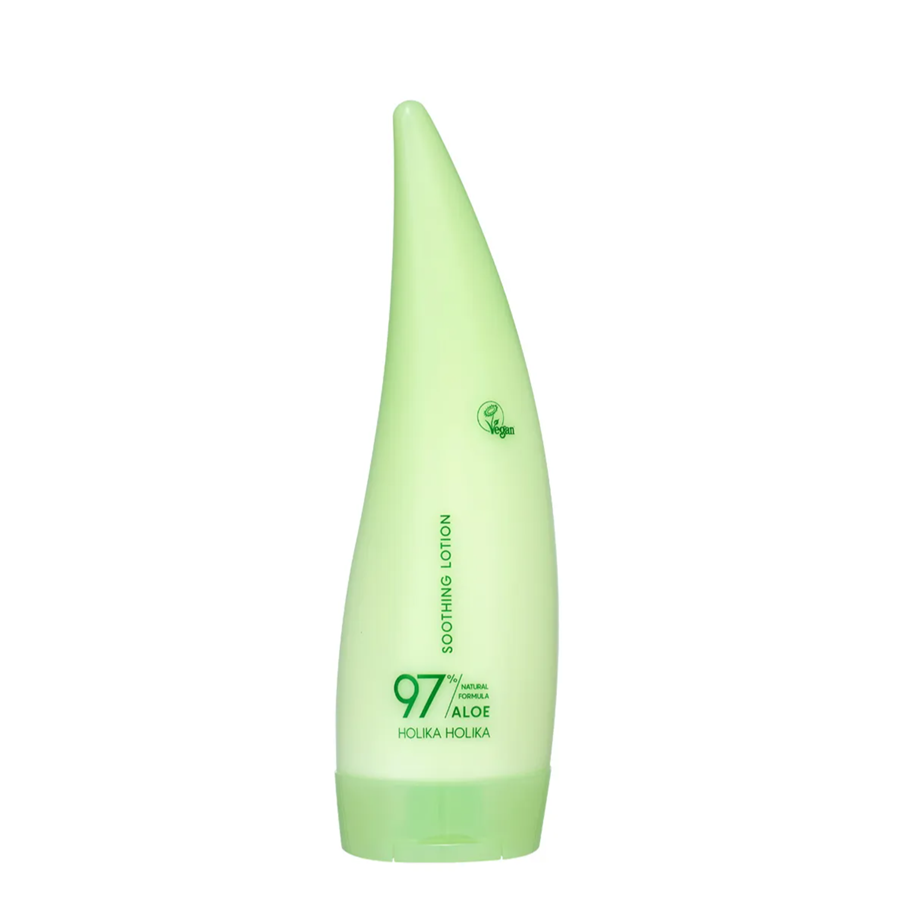 Kroppspleie - Holika Holika - Aloe 97% Intensive Moisturizing Soothing Lotion - 8806334392383