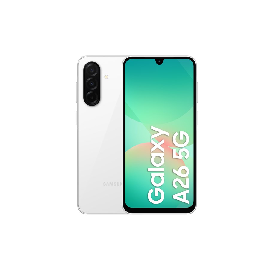 Mobiltelefoner - Samsung Galaxy A26 5G 256GB/8GB - White - SM-A266BZWCEUB