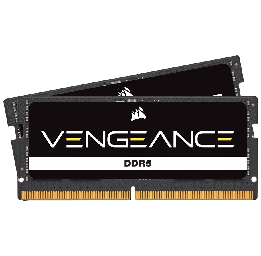 RAM - Corsair Vengeance SODIMM DDR5-5600 - 96GB - CL48 - Dual Channel (2 pcs) - Intel XMP - Svart - CMSX96GX5M2A5600C48