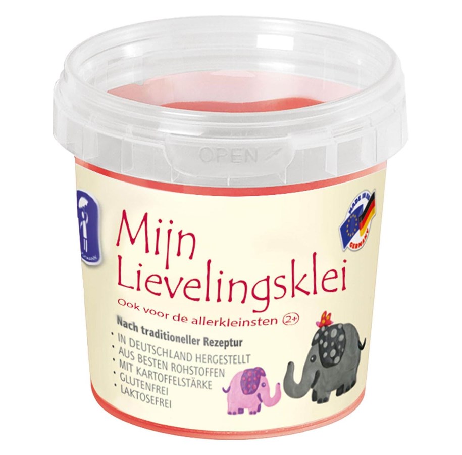 Hobbyartikler - Feuchtmann - My Favorite Clay - Red 150gr. - 628.1517-4