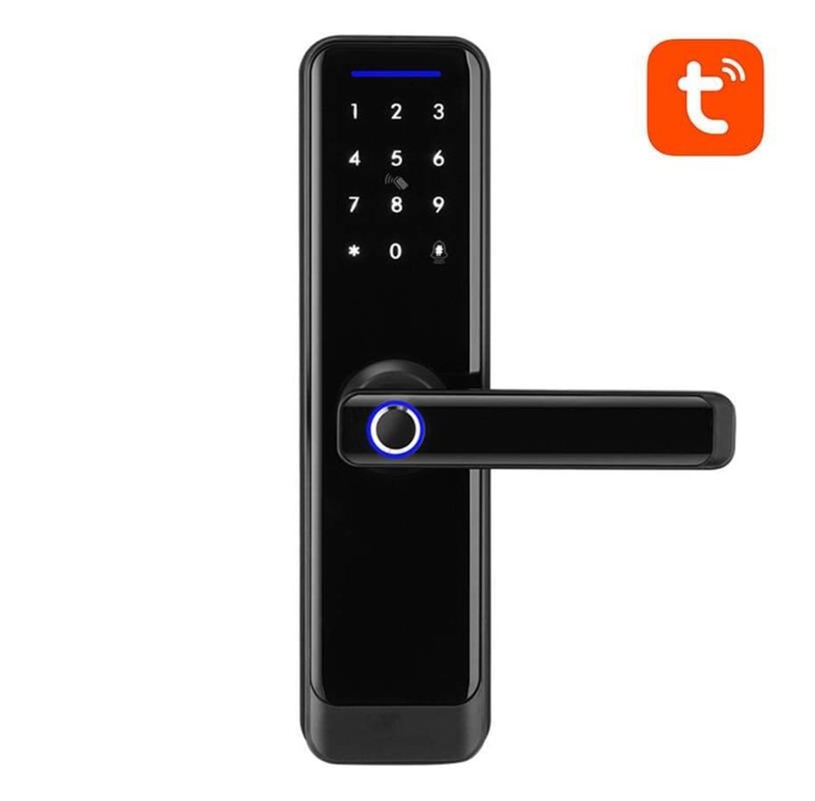 Smarthus - Avatto SDL-A270-B -6072 WiFi Smart Digital Lock Black - SDL-A270-B-6072