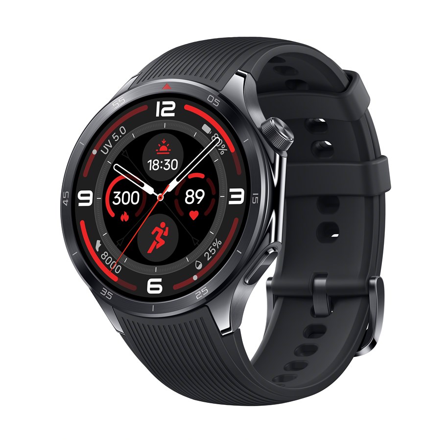 Smartklokke, Smartwatch & Sportsklokke - OnePlus Watch 3 - Obsidian Titan - 5491100340