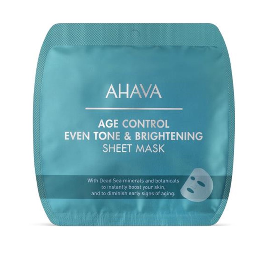 Ansiktspleie - AHAVA T.T.S. Age Control Even Tone & Bright. Sheet 1 pcs - 697045159765