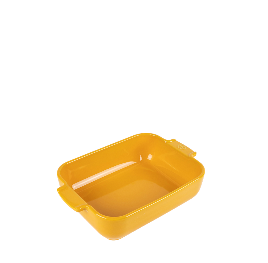 Kjøkkentilbehør - Peugeot Appolia Rectangular oven dish 25 cm saffron yellow - 61449