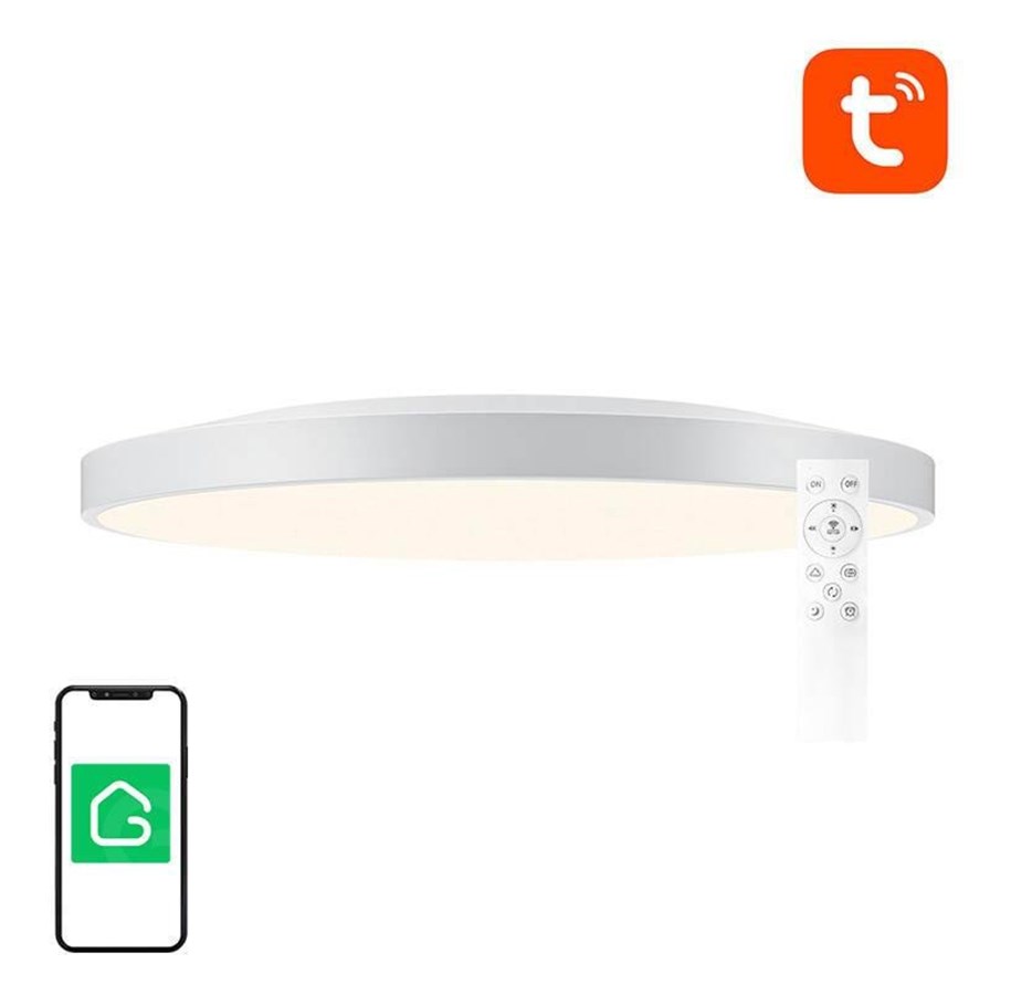 Smarthus - Gosund Smart Ceiling Lamp 32cm WiFi/Bluetooth 16M RGBCW 1920lm + Remote Control - LB11