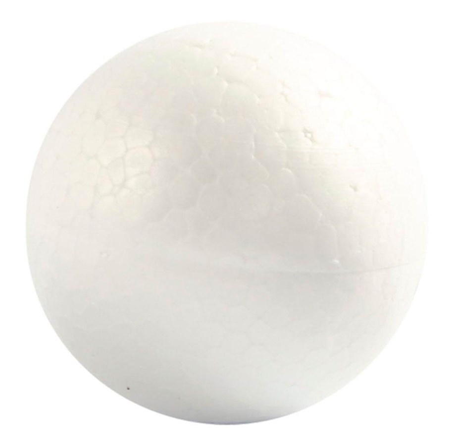 Arts & Crafts - Tilbehør - Creativ Company - Styrofoam Balls White 5 pcs. - 543040