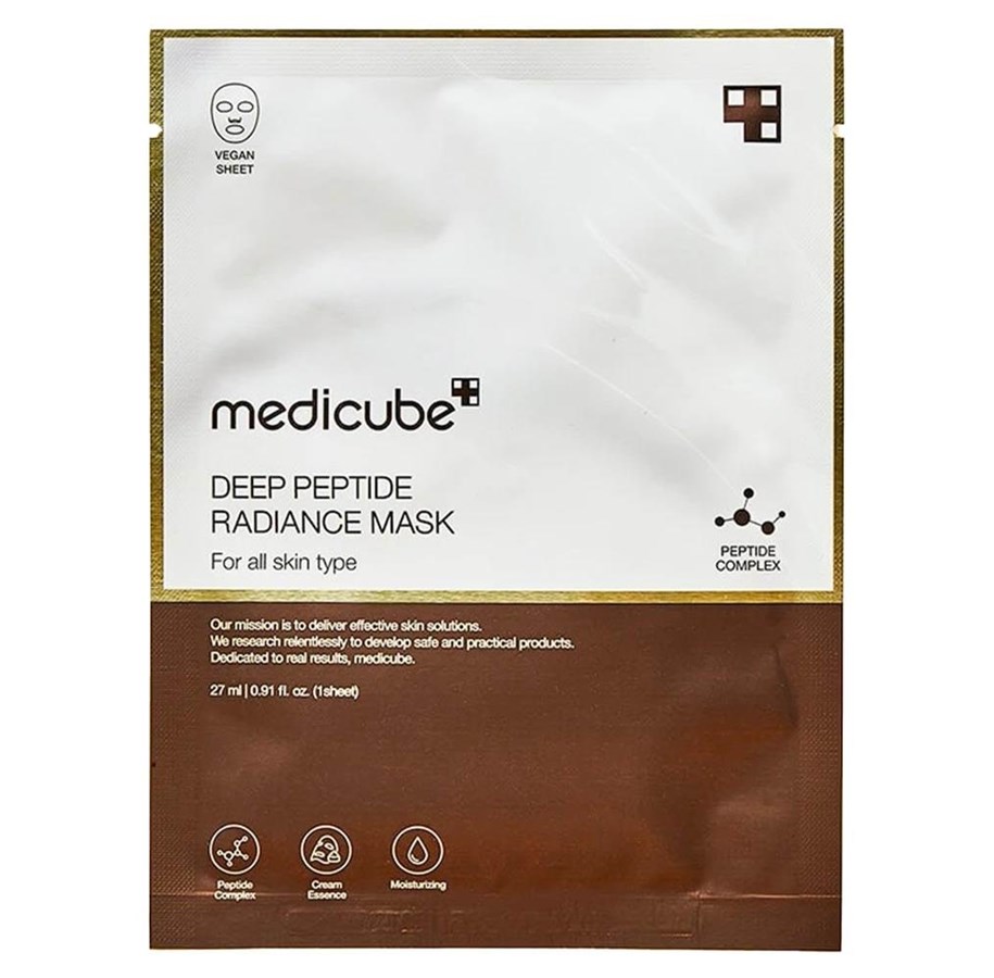Ansiktspleie - Medicube Deep Peptide Radiance Mask 1 pcs - 8800240576585