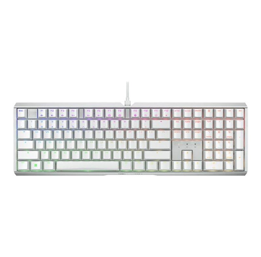 Tastatur - Cherry XTRFY MX 3.1 - Gamingtastatur - Engelsk (USA) - Hvit - G80-3890HJAUS-0