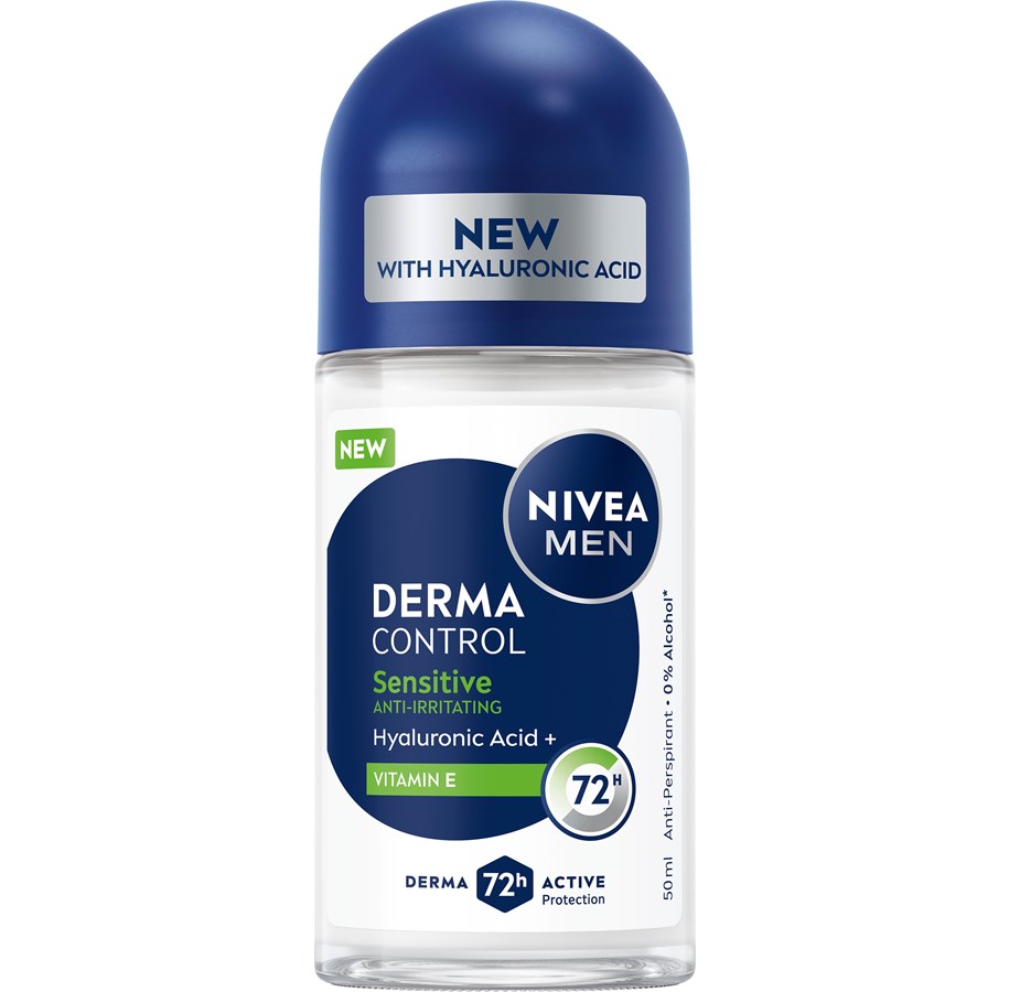 Parfyme & Dufter - Nivea Derma Control Sensitive Male Roll-on 50ml - 42449133-error