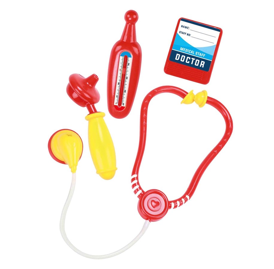 Rollelek - Toi-Toys - Doctor's set in Roder Doctor's bag 6 pcs. - 18021A