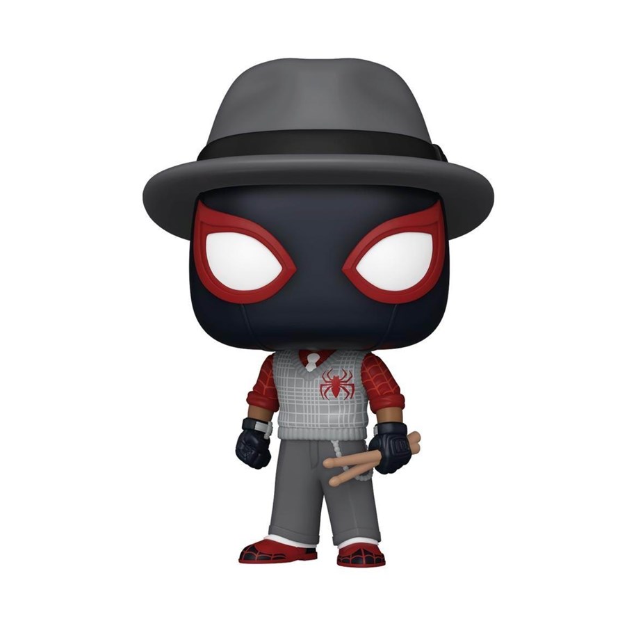 Reklameartikler - Funko! - Pop! Spider-Man 2 City Sounds Suit Miles Morales 10cm - Figur - 80330