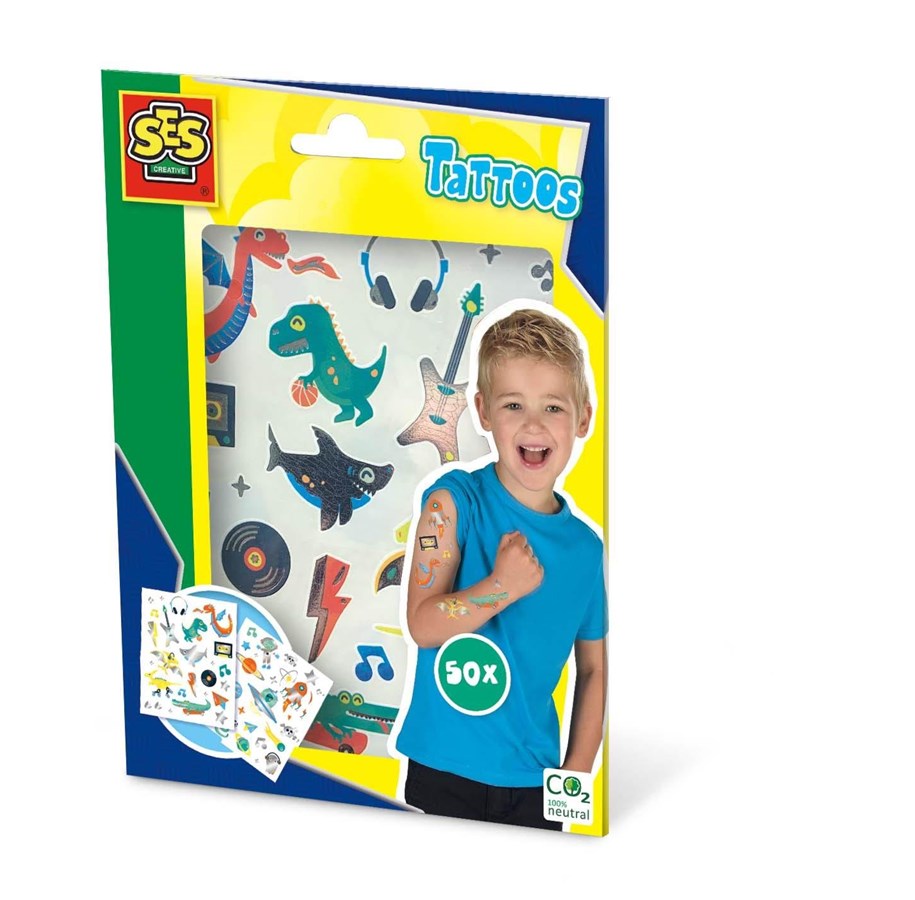 Kreative leker - SES Creative Tattoos for Kids - 14281