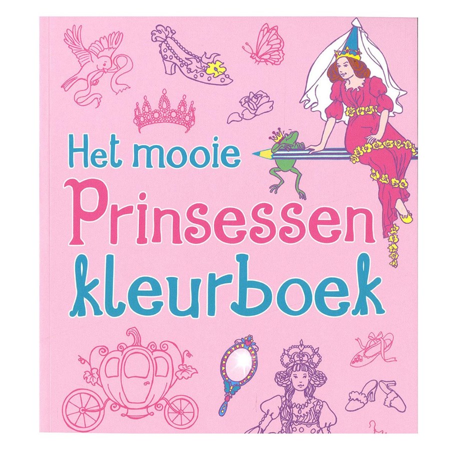 Hobbyartikler - Deltas - The Beautiful Princess Coloring Book - 0690735