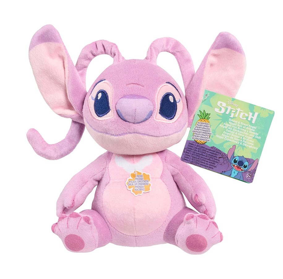 Plush - Simba Disney - Stitch Sound & Scent Plush (Angel) - 0886144309434