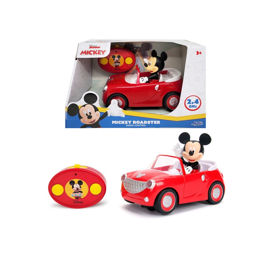 Leketøysbil - Jada Toys Radiostyrt Disney Junior Mikke Mus Sportsbil - 253074000