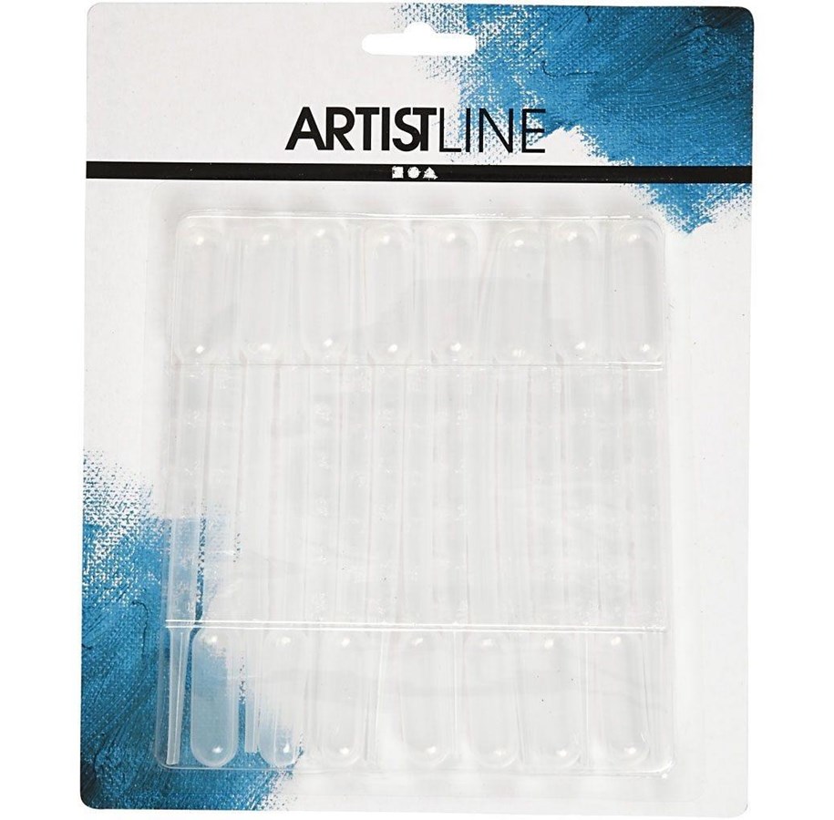 Hobbyartikler - Creativ Company - Pipettes Clear 3ml 15pcs. - 10309