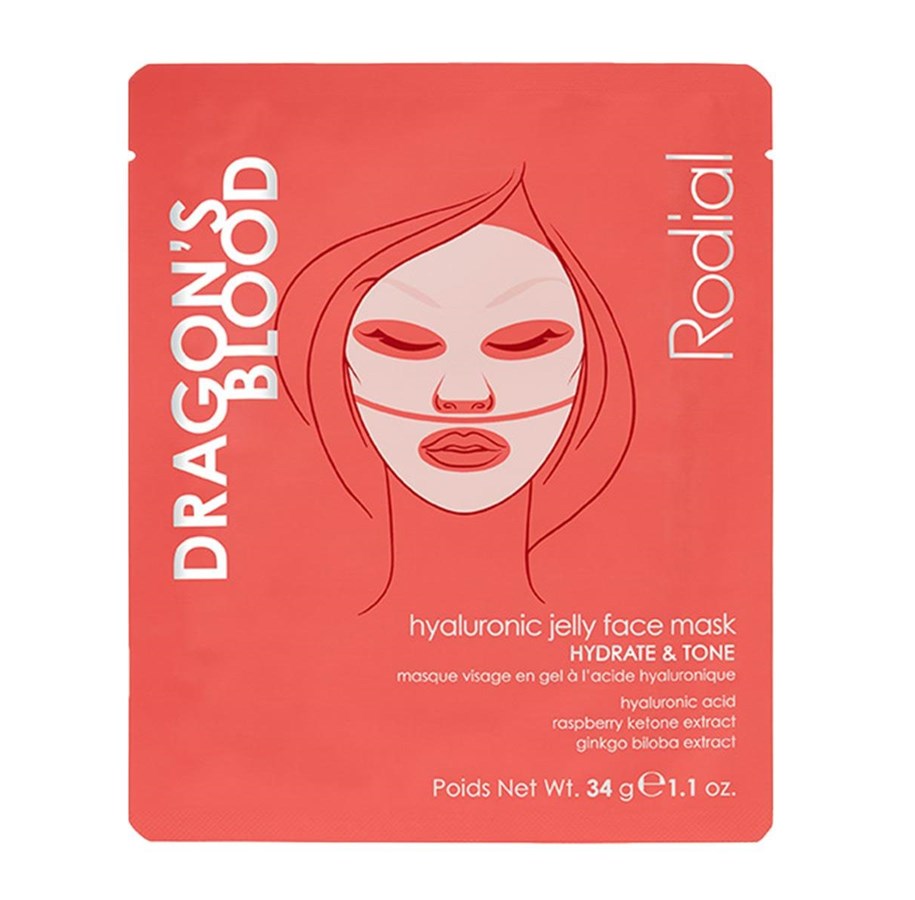 Ansiktspleie - Rodial Dragon's Blood Hyaluronic Mask - 5060725474475