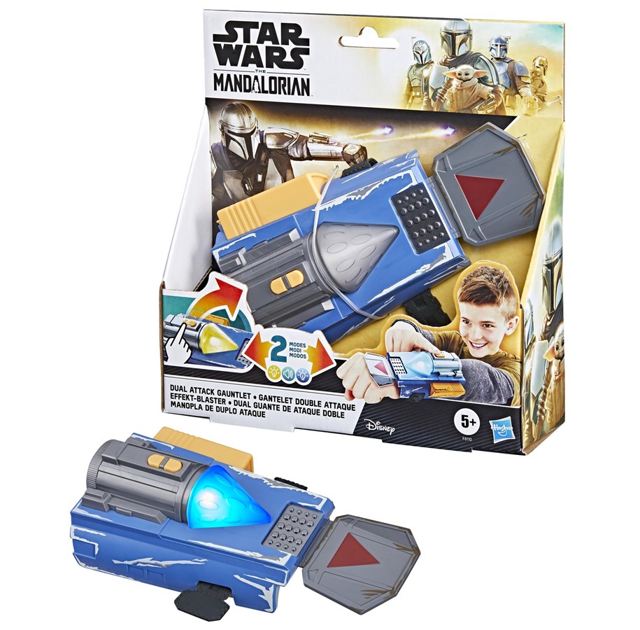 Kostymer - Star Wars The Mandalorian Dual Attack Gauntlet - F81105L0