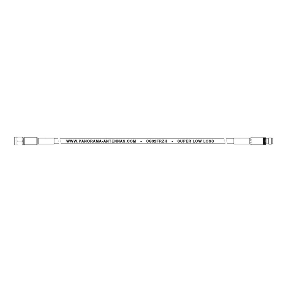 Skjermkabel - Panorama Antennas CS32 - antenna extension cable - 6 m - C32SP-6SJ