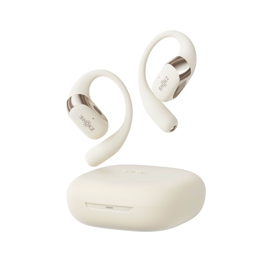 Hodetelefoner - Shokz OpenFit 2 - Beige - T920BG