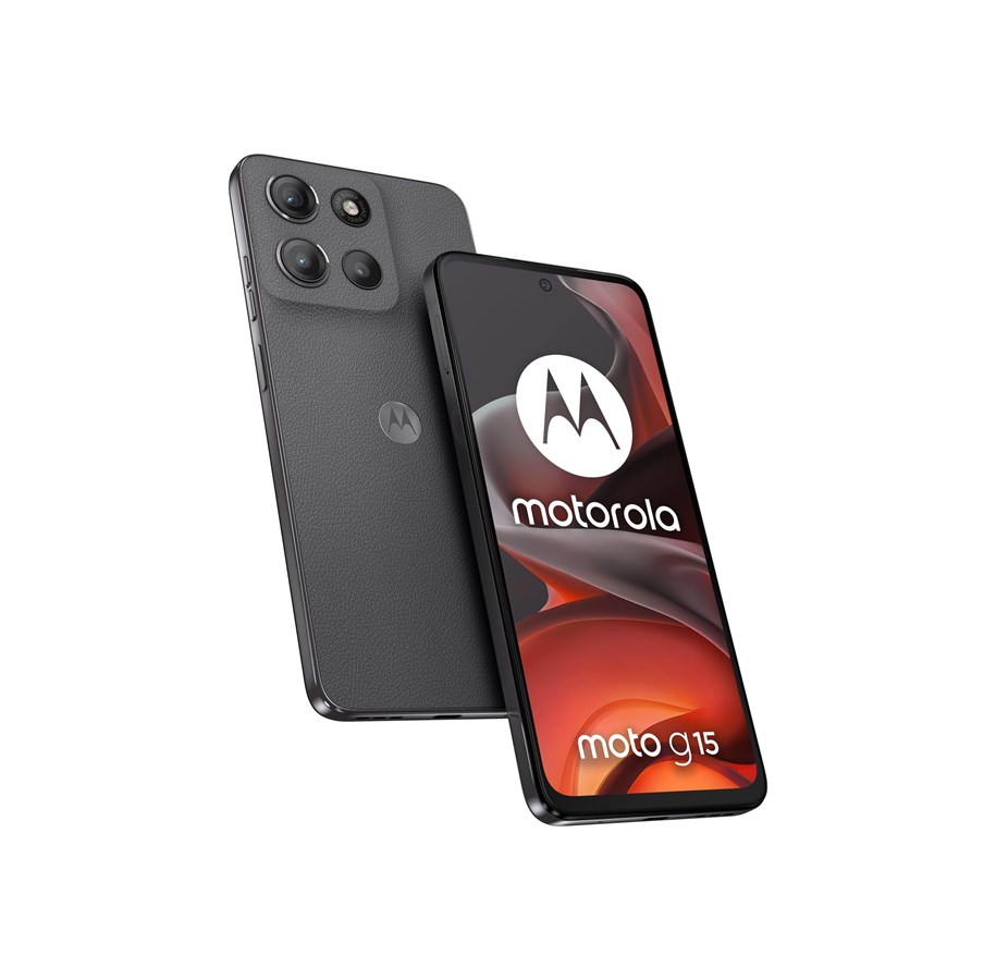 Mobiltelefoner - Motorola Moto G15 128GB/8GB - Gravity Grey - PB6E0017PL