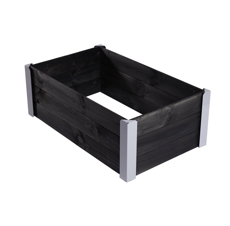Hageredskaper - HORTUS Capillary canopy 33 x 93 x cm Primed wood Black with metal corners - 210-928