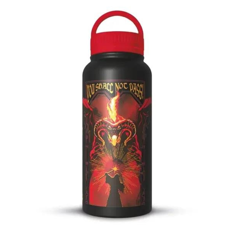 Reklameartikler - Pyramid - Lord Of The Rings (Rage Of The Balrog) Metal Flask - Vannflaske - MDB28183