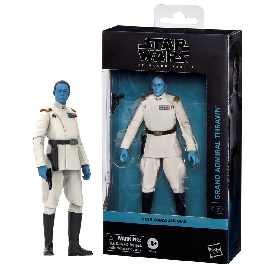 Figurer - Star Wars Ahsoka The Black Series Grand Admiral Thrawn 15 cm - G00215X4